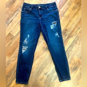 Maurice’s mid rise skinny jeans